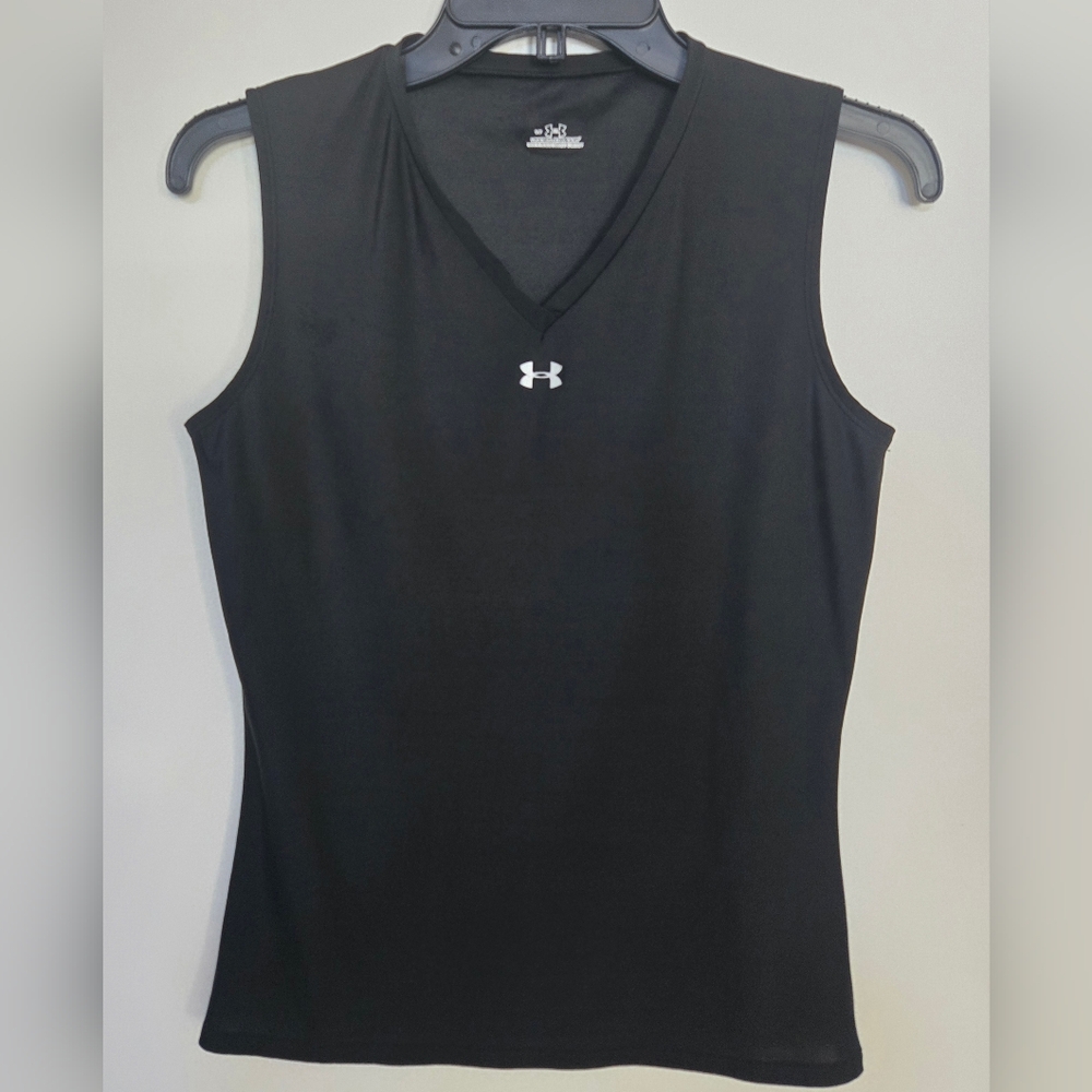 Under Armour Women's Black V-Neck Tank Top
